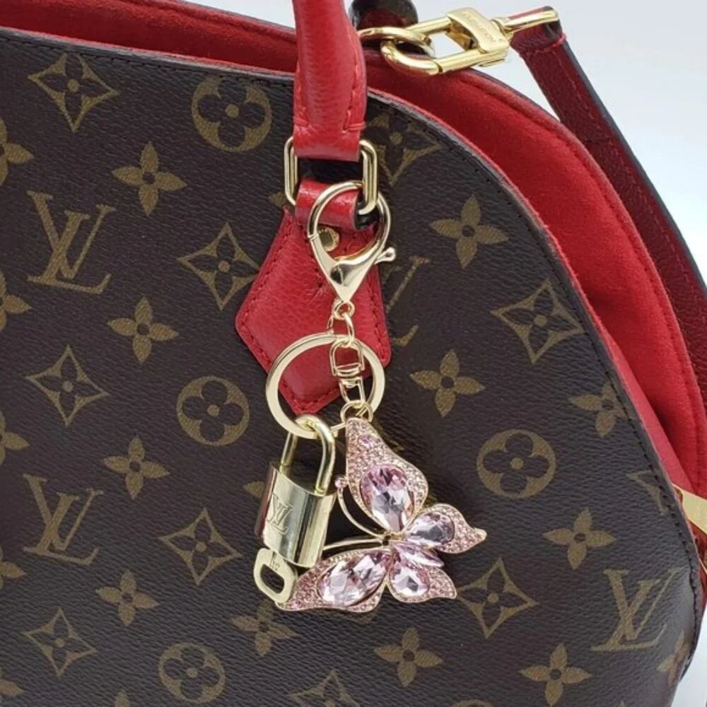 Authentic Louis Vuitton Lock & Key with unbranded Bagcharm, Keycharm, Keychain - Picture 8 of 11